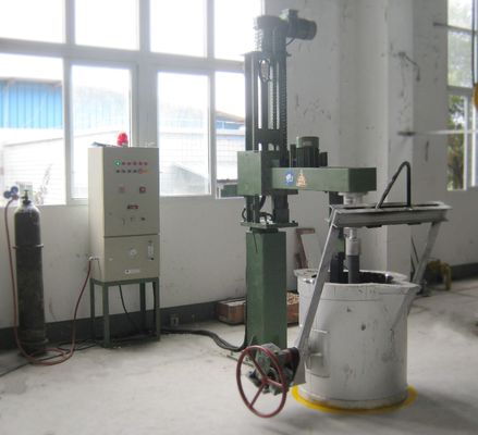 Máy khử khí nhôm nóng chảy tùy chỉnh với áp suất khí tinh chế có thể điều chỉnh MPa và kích thước hạt luồng ≤5mm
