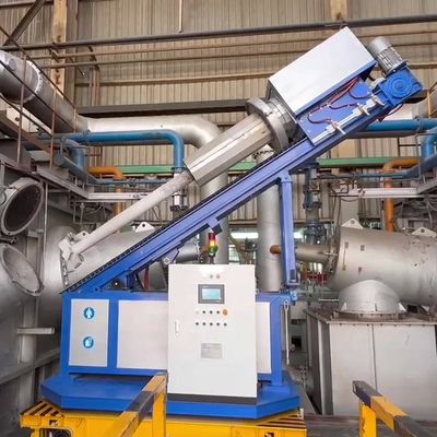 Máy phun dòng chảy xoay khí tinh chế nitơ tinh khiết cao với độ hạt dòng chảy ≤5 mm được nâng bằng cần cẩu