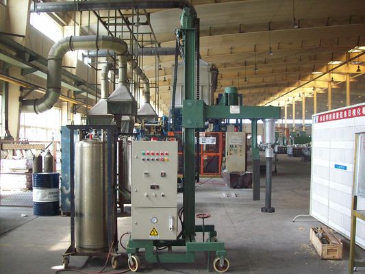Đơn vị khử khí xoay tinh khiết với tốc độ lưu lượng khí điều chỉnh 15-30 L/min Tốc độ xoay graphite r/min 0-600 Độ tinh khiết khí tinh chế ≥ 99.996