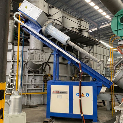 Máy phun lưu lượng nitơ xoay tinh khiết cao với hiệu quả khử khí 60% và phạm vi xoay rotor 30 °