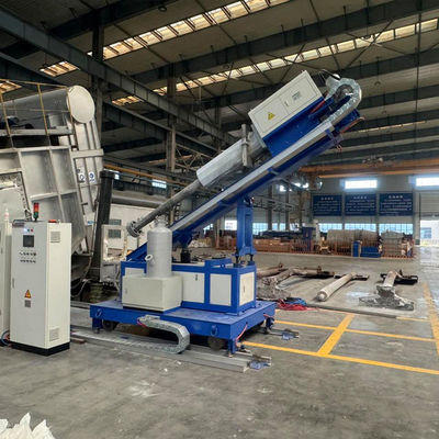 Máy phun luồng xoay cho các ứng dụng tần số cao 0-380 R/min Tốc độ xoay grafit 50Hz 4500kg Trọng lượng ròng