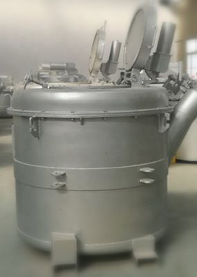 Vật liệu nhôm Các thùng chuyển nhượng nhôm nóng chảy với dung lượng 1000KG ≤850C Nhiệt độ hoạt động tối đa
