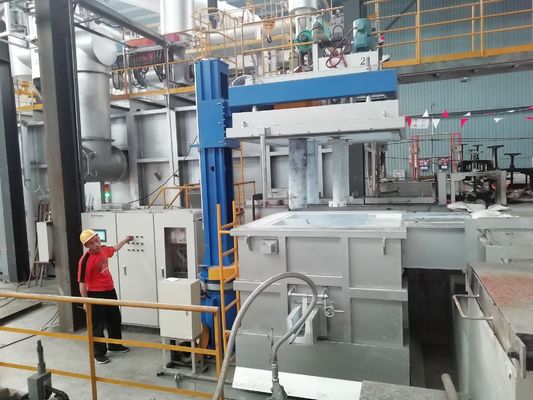 Graphite Shaft vật liệu hộp loại In Line Rotary Degassing Unit cho quá trình tự động Degassing