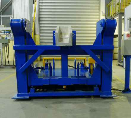 Cửa lò giữ nhôm chạy bằng điện với tốc độ nóng chảy 350-400 kg/h và công nghệ cảm ứng