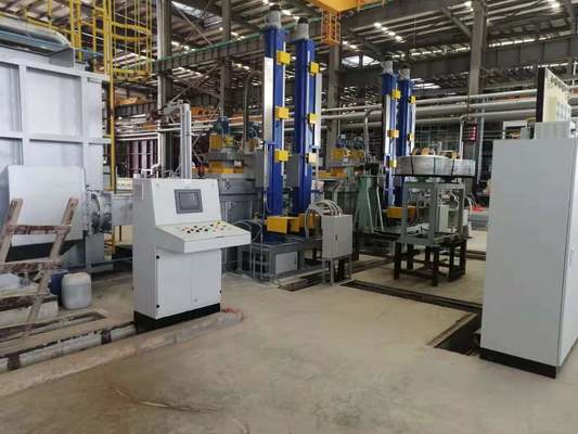 Đơn vị khử khí xoay PLC 1200 °C 100-600rpm 5-10KW