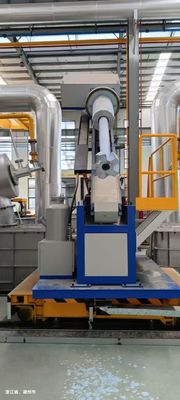 Máy phun luồng xoay 1500 Bar 600kg Thép không gỉ ≤5mm Granularity