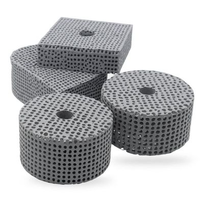 Bộ lọc bọt gốm gốm với 10-20 PPI 30-50 PPI và 50-80 PPI cho lọc nhôm nóng chảy