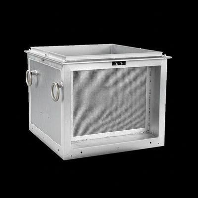 Hộp lọc chất lỏng nhôm bền với kích thước đĩa 17'*17'*1 và kích thước máy giặt theo tốc độ dòng chảy