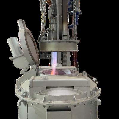 Compact Ladle Preheater with 1.6*1*2.8m Design and Up To 50 Tons Heating Capacity in Iron Grey