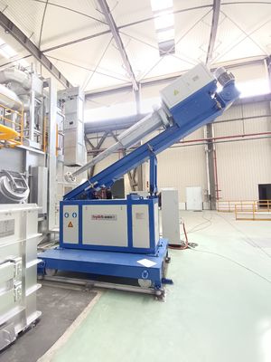 Thỏi 930 KG 880mm Lò nung chảy nhôm điện nhỏ Nhôm nóng chảy nhanh