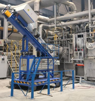 Thỏi 930 KG 880mm Lò nung chảy nhôm điện nhỏ Nhôm nóng chảy nhanh