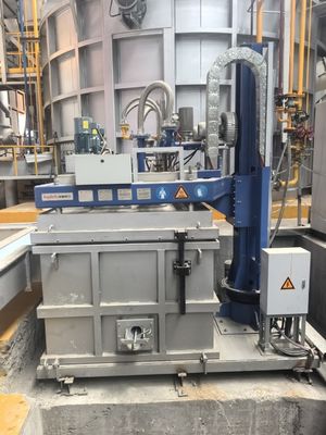 Loại tấm 3500kg Lò nung nhôm để đúc hợp kim nhôm