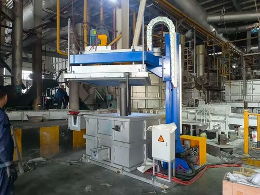 Loại tấm 3500kg Lò nung nhôm để đúc hợp kim nhôm