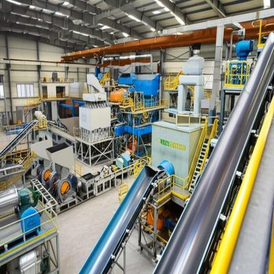 Dây chuyền tái chế nhôm phế liệu 5 Tấn/giờ với Nguồn điện 415V±10% và Hệ thống điều khiển tập trung