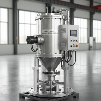 Công suất 500-1000 L H nhôm Máy lọc máy khử khí Lớp gắn được thiết kế để tăng cường kiểm soát chảy nhôm