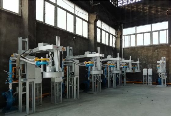 Áp suất khí 5000Pa Hệ thống sưởi ấm trước cho áp suất nhôm 0,5-0,7MPa