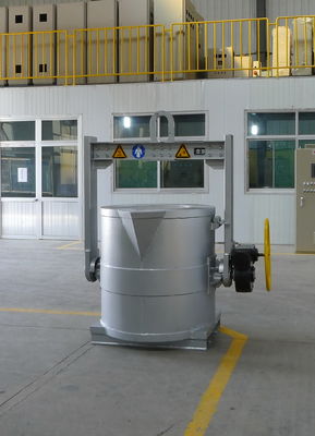 Loại móc treo cần cẩu màu xanh Chuyển giao kim loại nóng chảy Công suất 1000KG Dễ dàng cân bằng