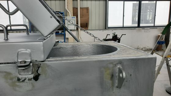 CFF12 12in CFF Hộp lọc xử lý không khí trong dòng cho nhôm nóng chảy tinh khiết ISO9001
