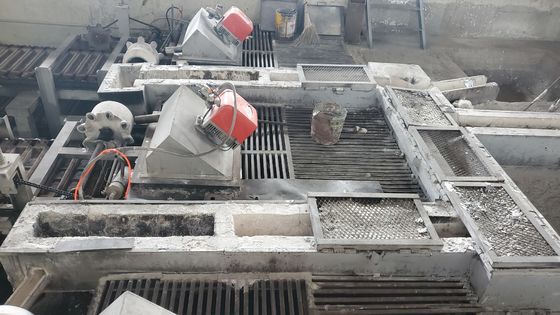 Xoắn ốc SIC 600 Rpm Làm nóng khử khí bằng phương pháp gia nhiệt Quy trình tinh luyện nhôm cho phôi
