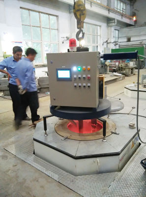 Cần cẩu nâng đình chỉ Quy trình tinh chế nhôm 500 vòng / phút Đơn vị khử khí 350g mỗi phút