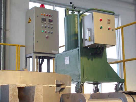 Quy trình đơn vị phun dòng chảy màu xanh lá cây 15L để tinh chế khí Argon nhôm
