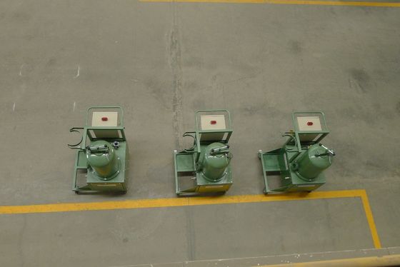 Máy phun thông lượng khử khí bằng nhôm 0.4MPa 30L 80L cho hợp kim nhôm