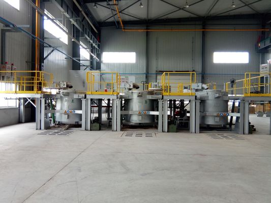 Công suất 800KG Lò nung chảy nhôm đúc bằng điện LPG để đúc trực tiếp