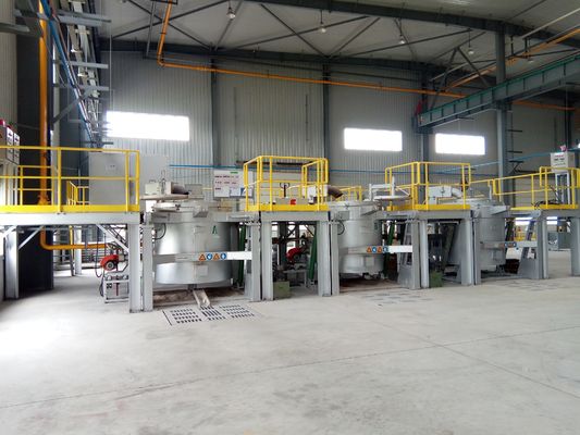 600kg 950C Lò nung chảy nhôm điện công nghiệp để đúc khuôn