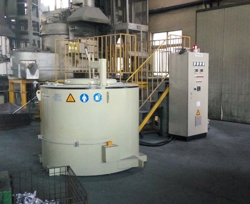 0,60Mpa 1000KG Nắp Lò đúc nhỏ không lõi cảm ứng duy trì nhiệt độ