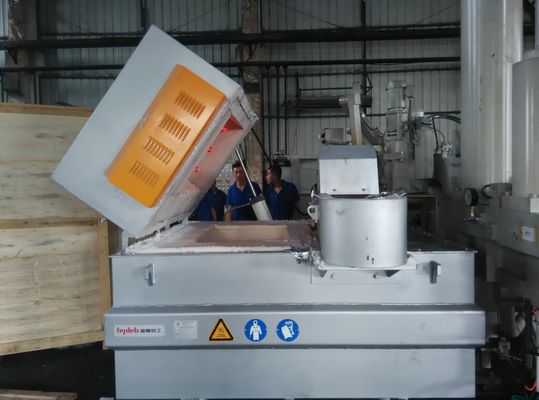 Bạc 800KG 0.60MPa nhôm nung chảy và giữ lò nhôm 950 độ