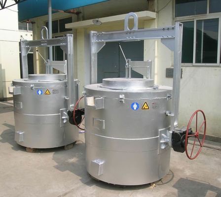 Lò nung nhôm nung chảy khí công nghiệp Loại điện 500KG