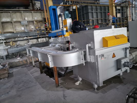 Đơn vị khử khí xoay trực tuyến được điều khiển bởi PLC cho hiệu suất đúc cao hơn