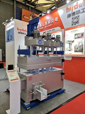 Quy trình 45KW của quá trình tinh chế nhôm khử khí trên dây chuyền Đơn vị máy giặt 750 độ