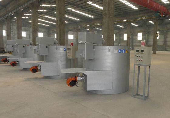 220V lò nóng chảy nhôm tự động với điều khiển bằng tay