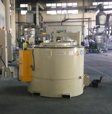 Lò nướng công nghiệp và lò nung nhôm màu xám 1200KG cho HPD 45 độ
