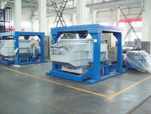 800KG 950 độ Lò nung nhôm nung chảy dầu Các loại để đúc