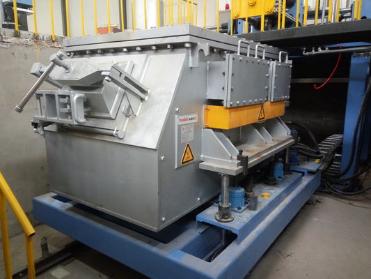 Lò nung nhôm 1500KG Crucible để nấu chảy nhôm duy trì nhiệt độ