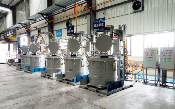 Chuyển thiết bị gia nhiệt sơ bộ loại khí đốt bằng điện cho nhôm nóng chảy