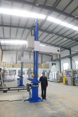 Tinh chế khí Bộ khử khí quay 60% để khử khí bằng gáo nhôm