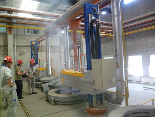 15L / phút Loại cố định Quy trình tinh luyện nhôm quay Khử khí chân không của thép