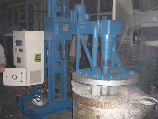 Quy trình đơn vị khử khí quay 600 Rpm để tinh chỉnh máy thổi khí làm mát bằng nhôm