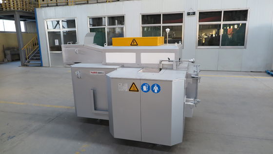 800KG Loại bồn tắm điện Lò nung nút đúc để giữ nhôm trong HPD