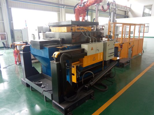 200kg Loại ngâm nhôm Lò nung nhôm khí ngoại vi Lò nung chảy nhôm
