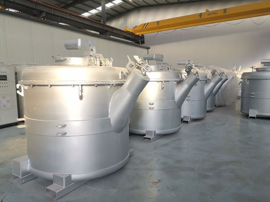 Nhôm nóng chảy nóng chảy và giữ lò với lớp cách nhiệt tuyệt vời
