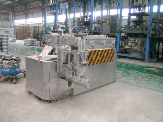 Đúc 24 giờ Lò nung ngoại vi 600KG cho Đúc thấp Aluimnum