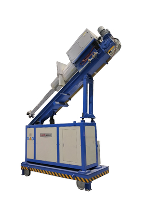Thiết bị phun chất trợ dung quay cho bồn tinh luyện 316L với lượng phun bột 0～2kg/phút và tổng công suất thiết bị ≤20kW