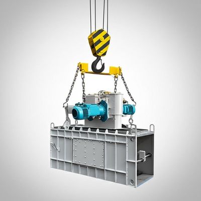 Máy phun luồng xoay tiên tiến với hạt luồng ≤5 mm 380V được nâng bằng cần cẩu