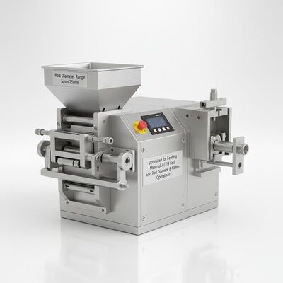 Phạm vi đường kính thanh 5 mm 25 mm Bộ phận cấp thanh được tối ưu hóa cho vật liệu cấp liệu AlTiB Đường kính thanh và thanh Hoạt động 8-13mm